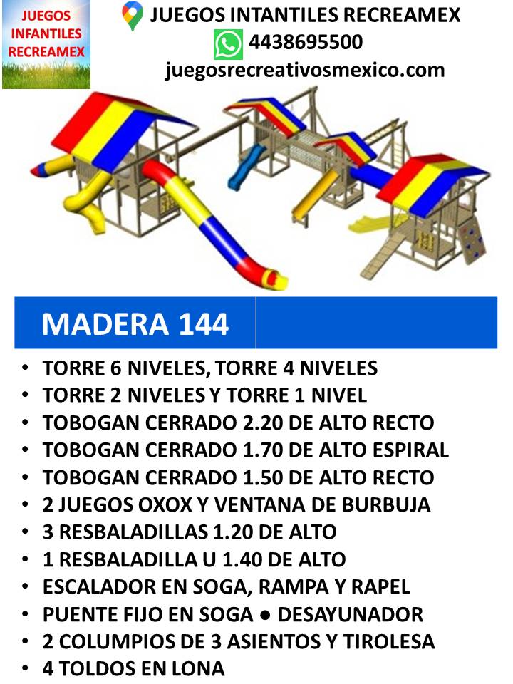 modulo de madera 144